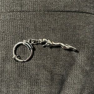 Authentic Jaguar Metal Keychain
